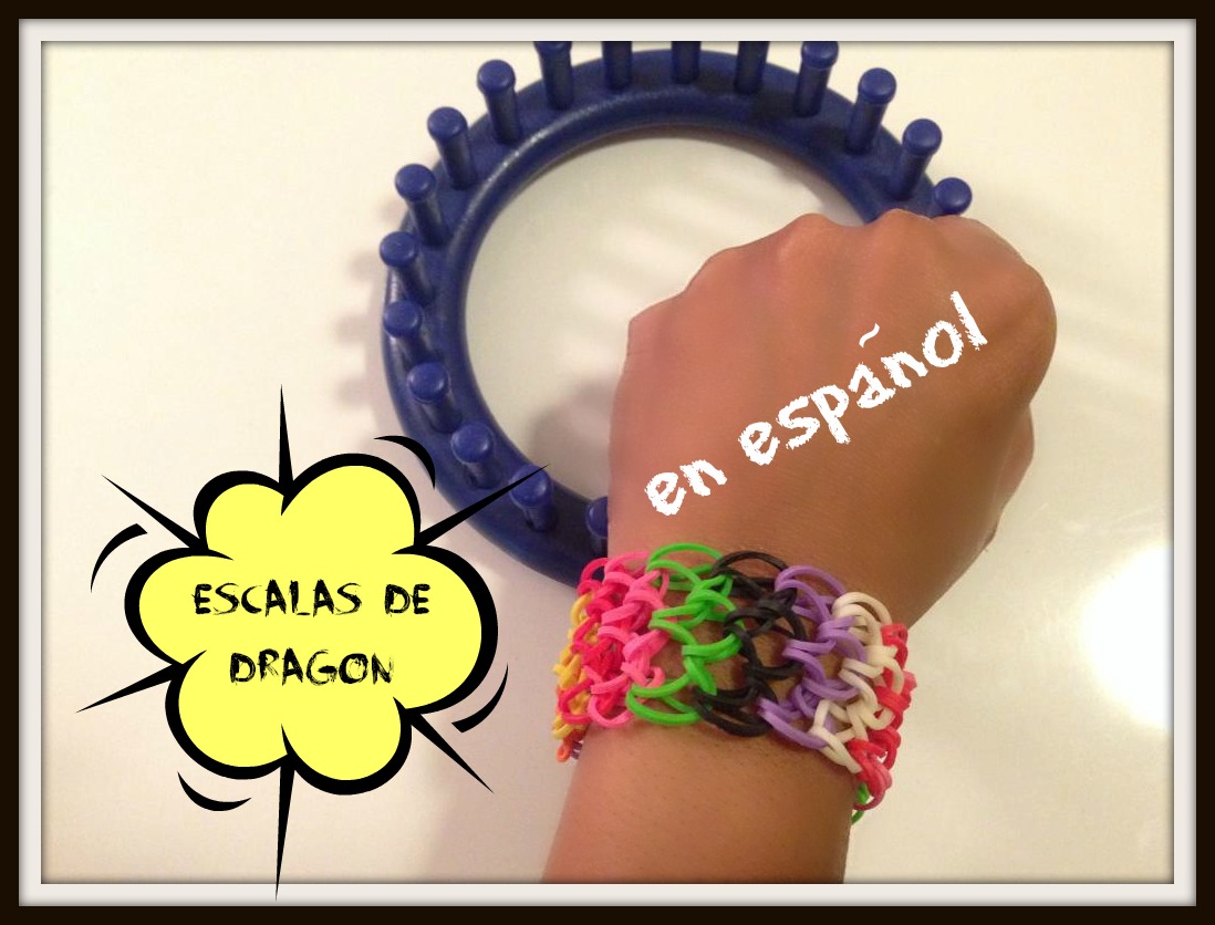 Hacer Una Pulsera Ligas - ComoTelar.com